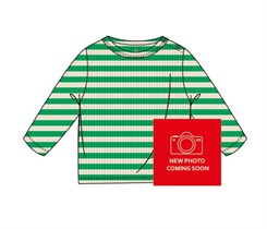 The New Finn LS rib T-shirt - Bright Green